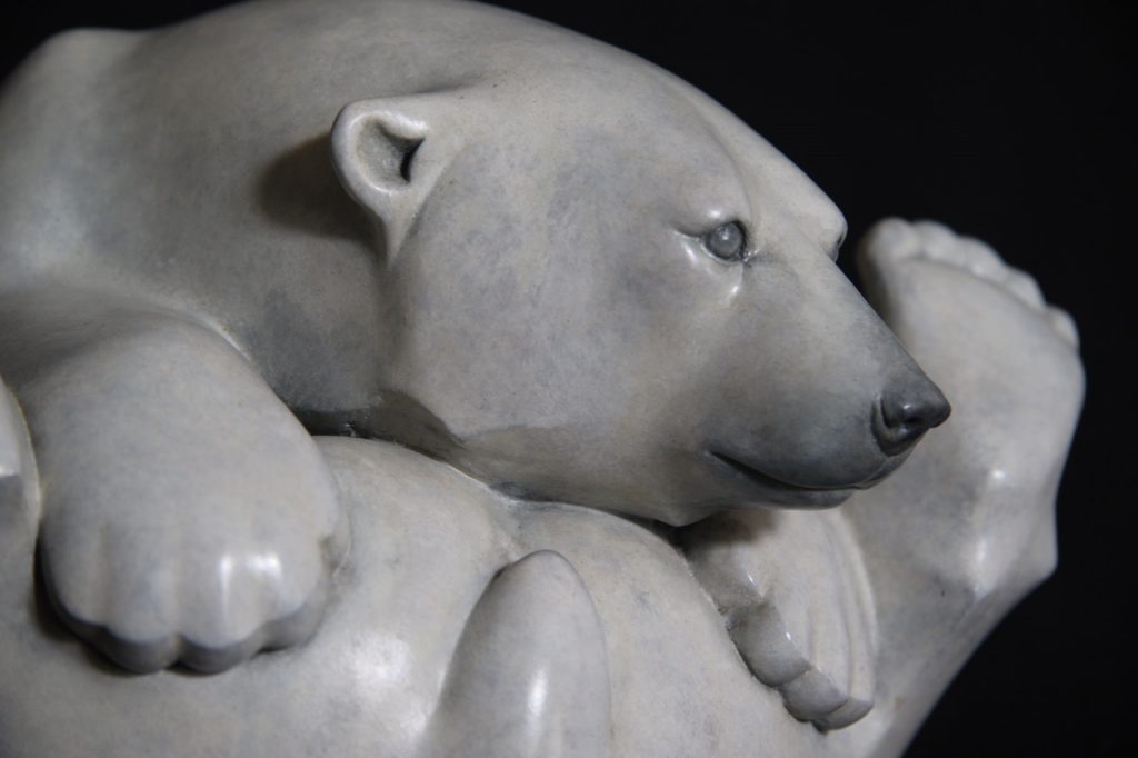 Bronze Polar Bear