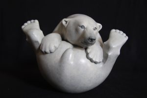 Bronze Polar Bear