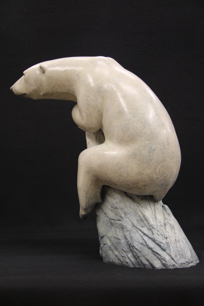 Bronze Polar Bear