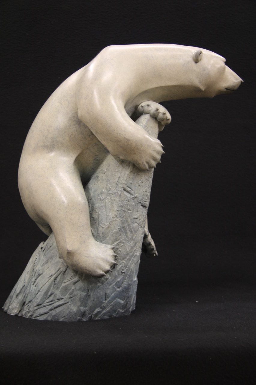 Bronze Polar Bear