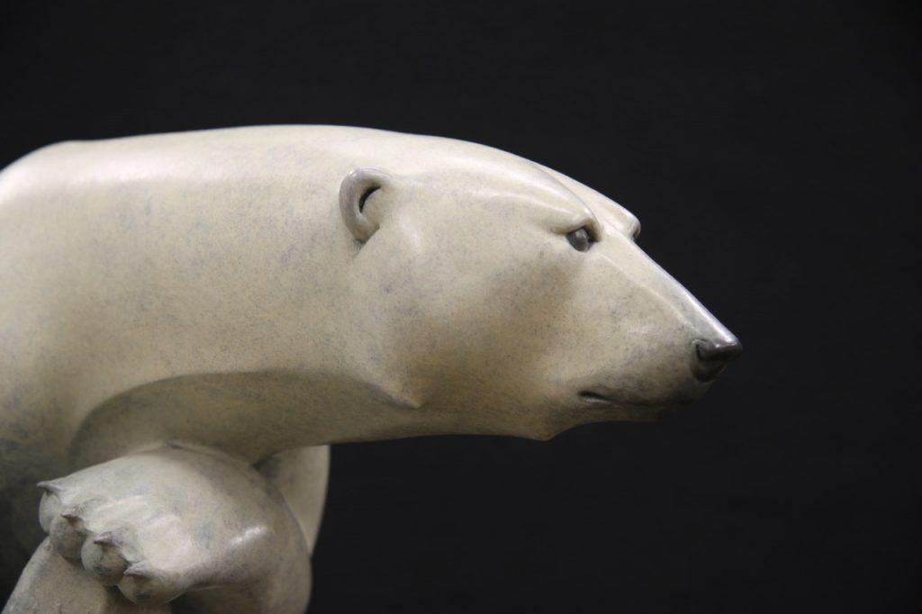 Bronze Polar Bear