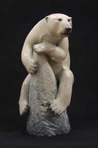 Bronze Polar Bear