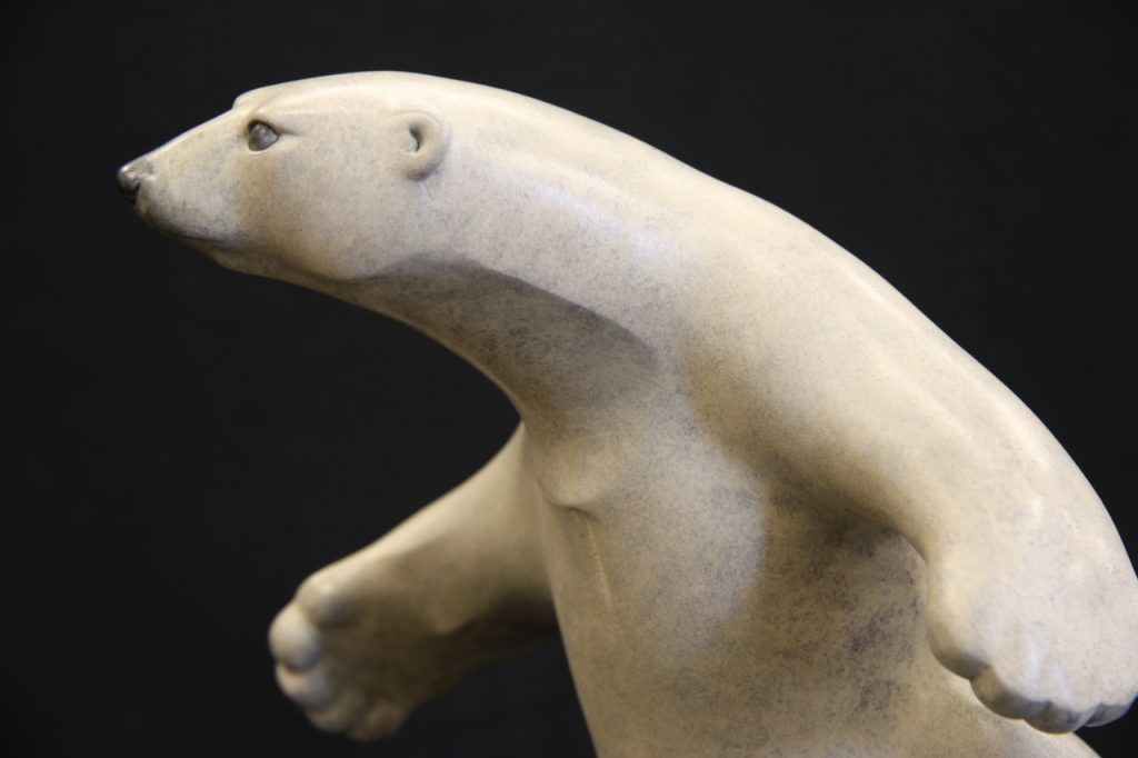 Bronze Polar Bear